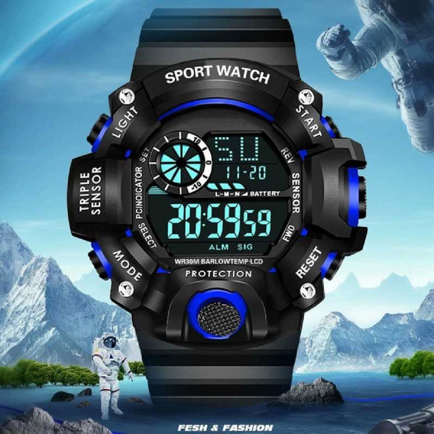 Image of Holcano Mens Watch Digital Watch - For Men