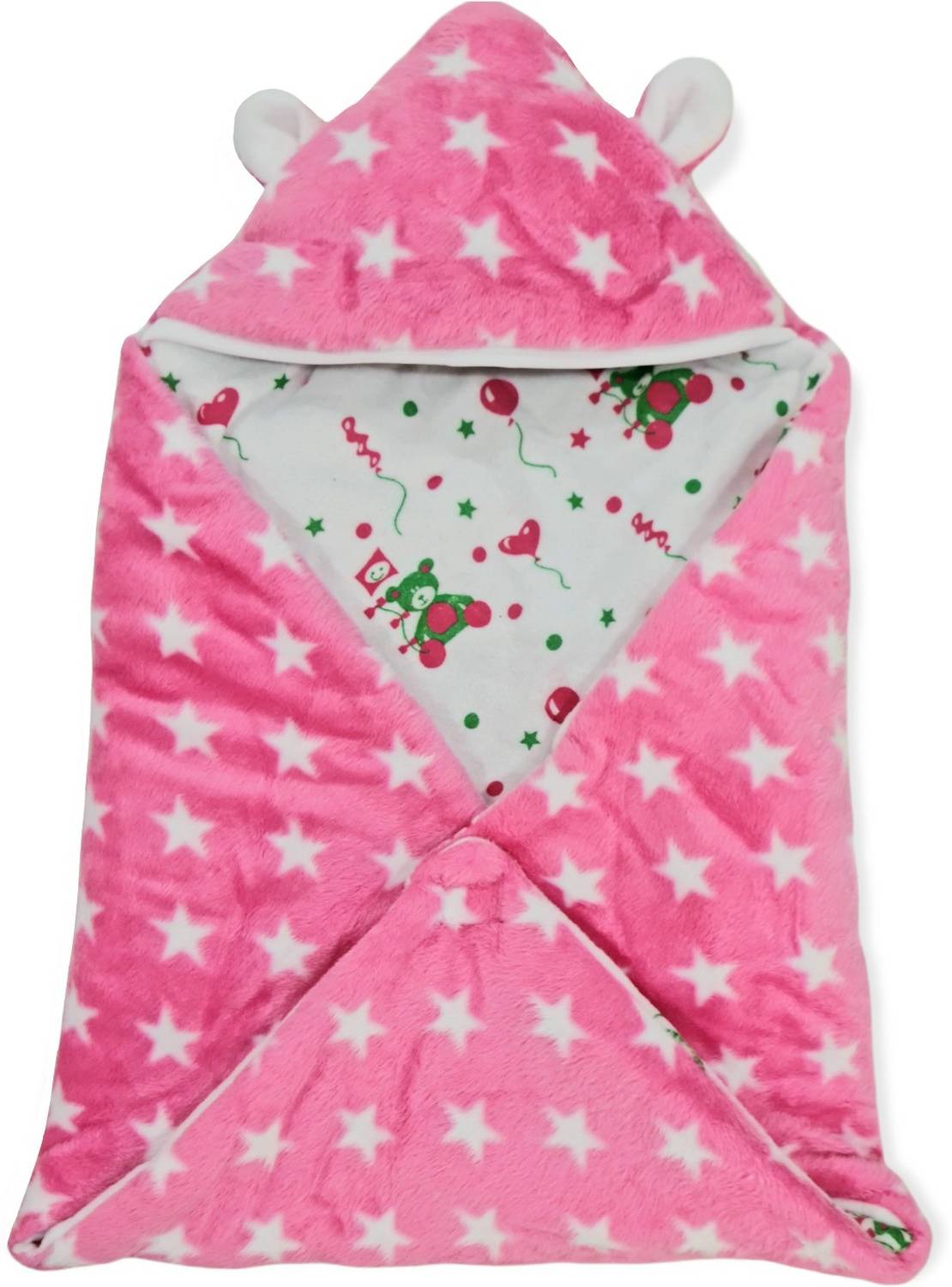 BRANDONN Sleeping Bag New Born Pack of Hooded Supersoft Quilt For Baby Boy And Baby Girl Sleeping Bag