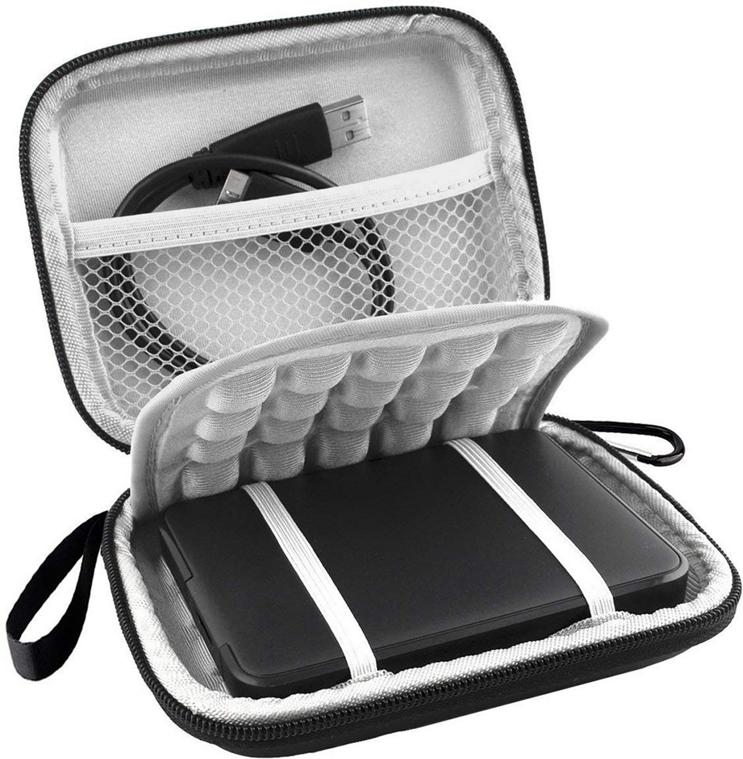 Image of StealODeal Pouch for Seagate,Toshiba,WD,Sony,Transcend,HP & Hitachi 2.5 inch External Hard Disks