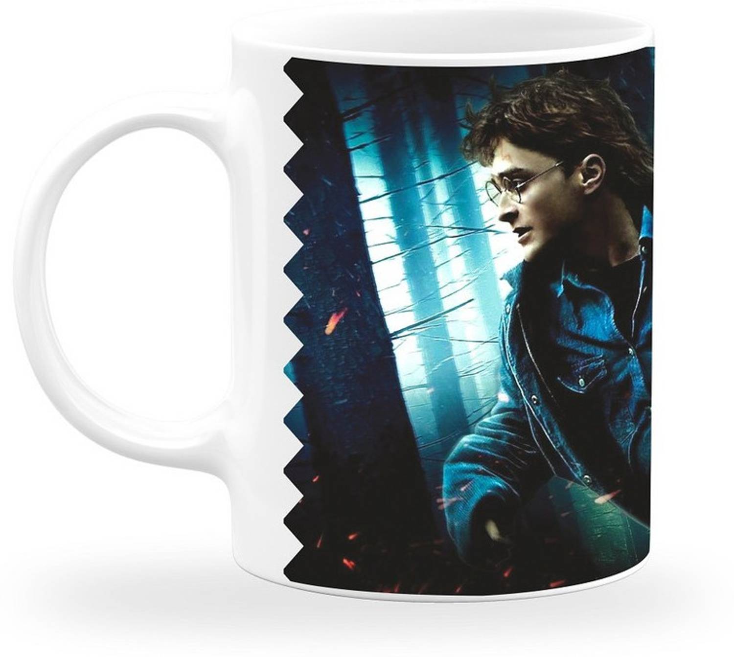 Artle Media Ceramic Coffee printed with Harry Potter - Gift to Your Brother & Sister, Kids White - 1 Piece Ceramic Coffee Mug