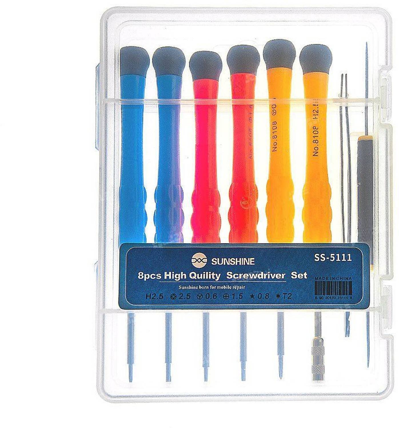 AKT SUNSHINE SS-5111 Standard Screwdriver Set Price in India - Buy