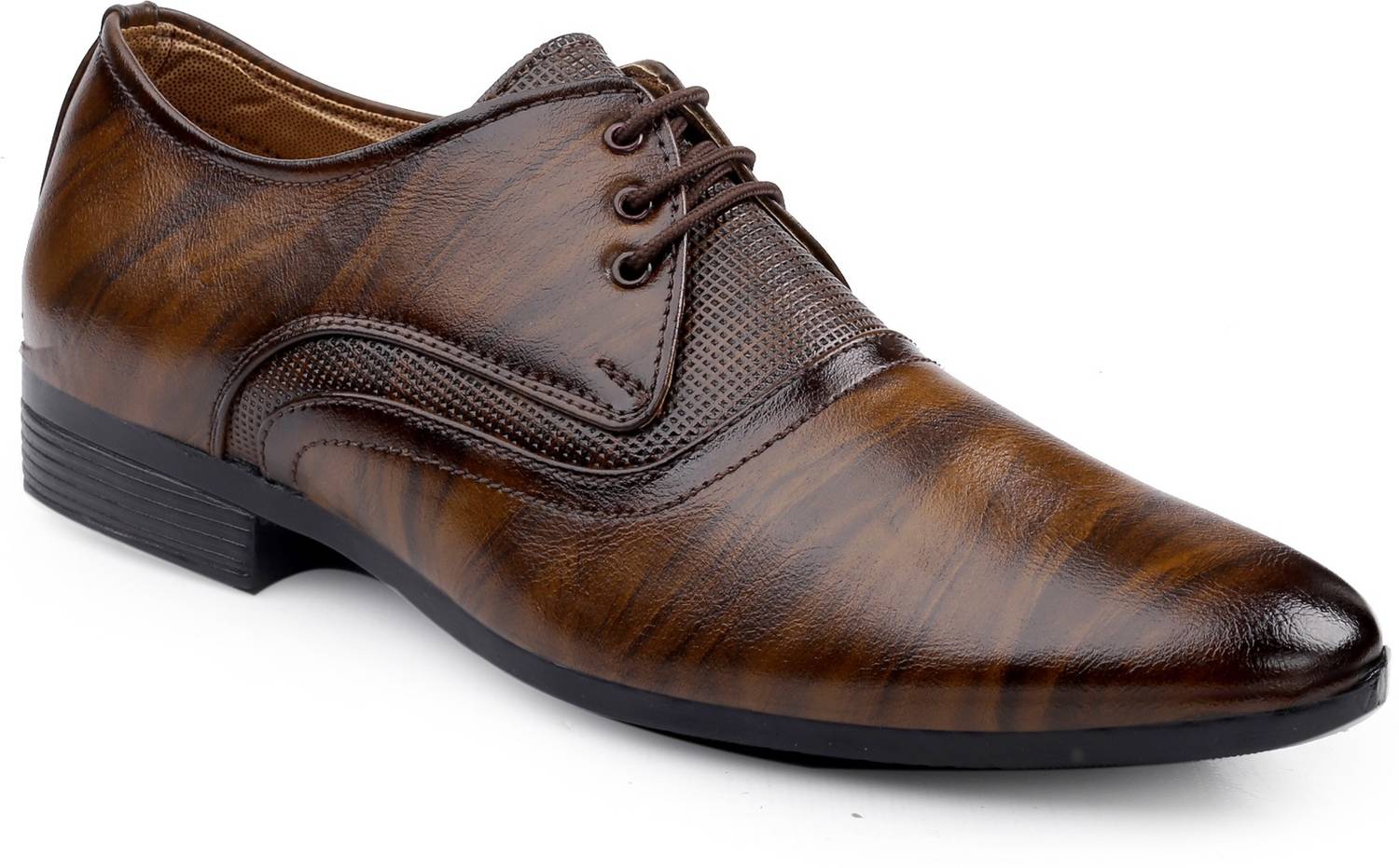 Blackyard Synthetic Leather Formal Shoe's Lace Up For Men