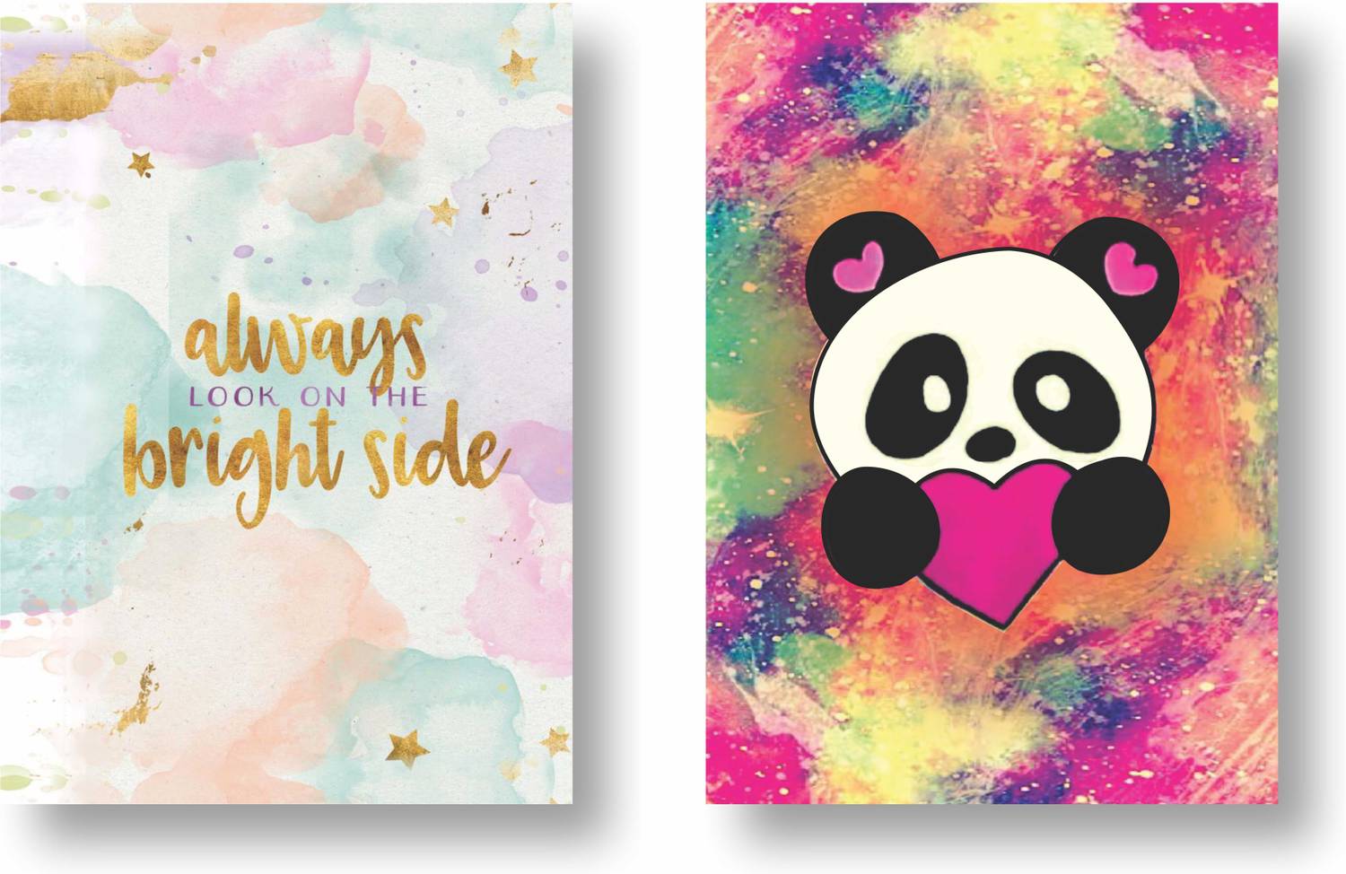 3DS Note book A5 Diary Unruled 80 Pages