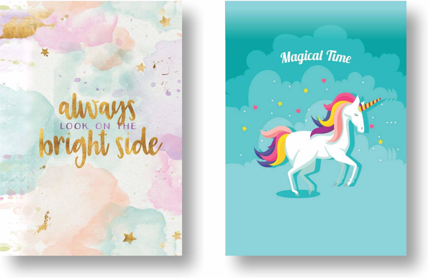 3DS Note book A5 Notebook Unruled 80 Pages