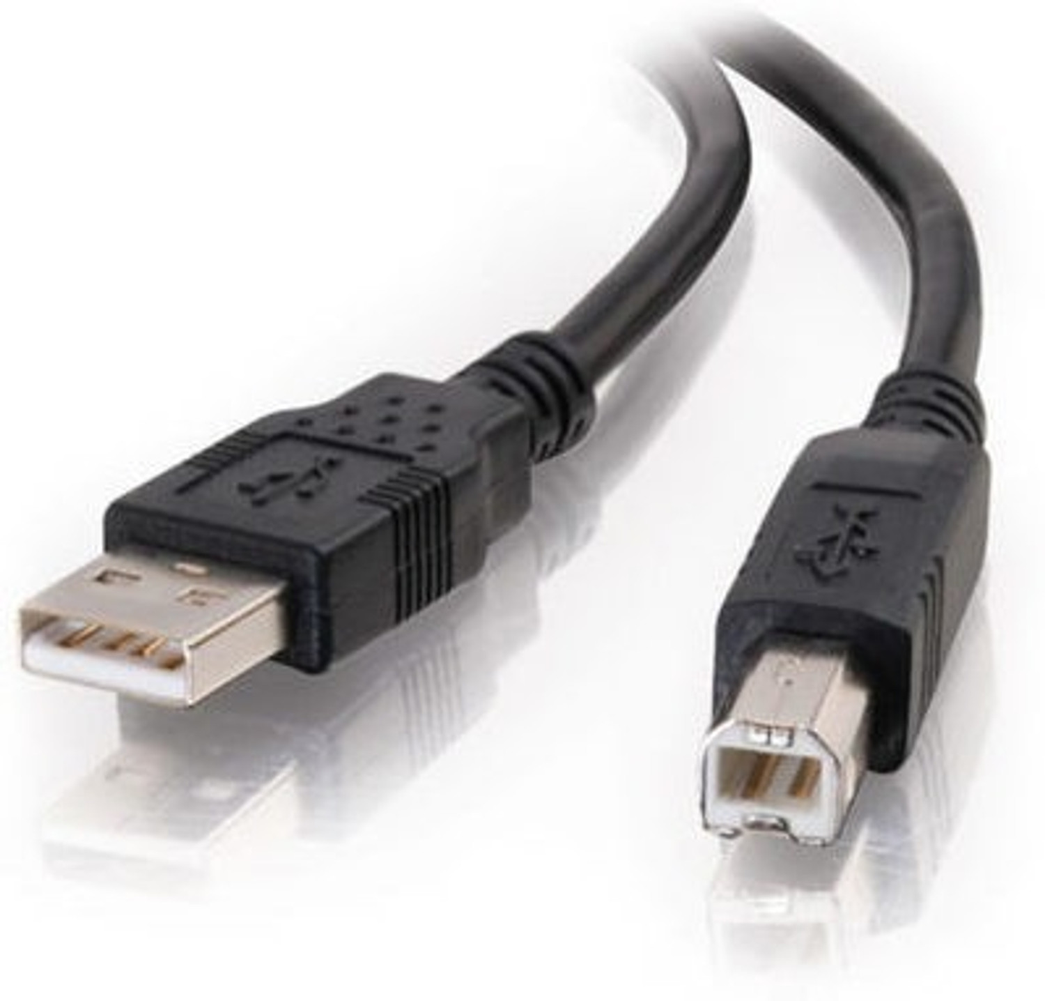 Image of ANDTRONICS Reversible USB 2.0 2 A 5 m USB Printer High Speed Copper Cable 5 Meters USB Type A to B Cable