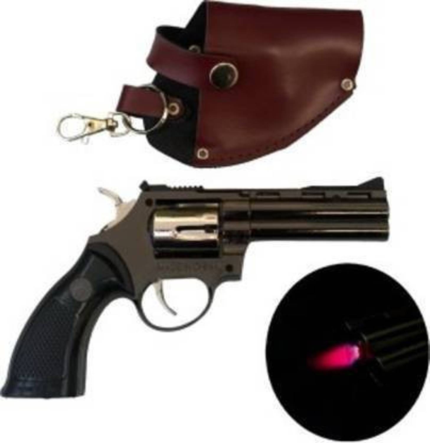 revolver cigarette lighter Shreevi Refillable Revolver Gun Banduk Shape Cigarette Gas Lighter Pocket  Lighter Pocket Lighter