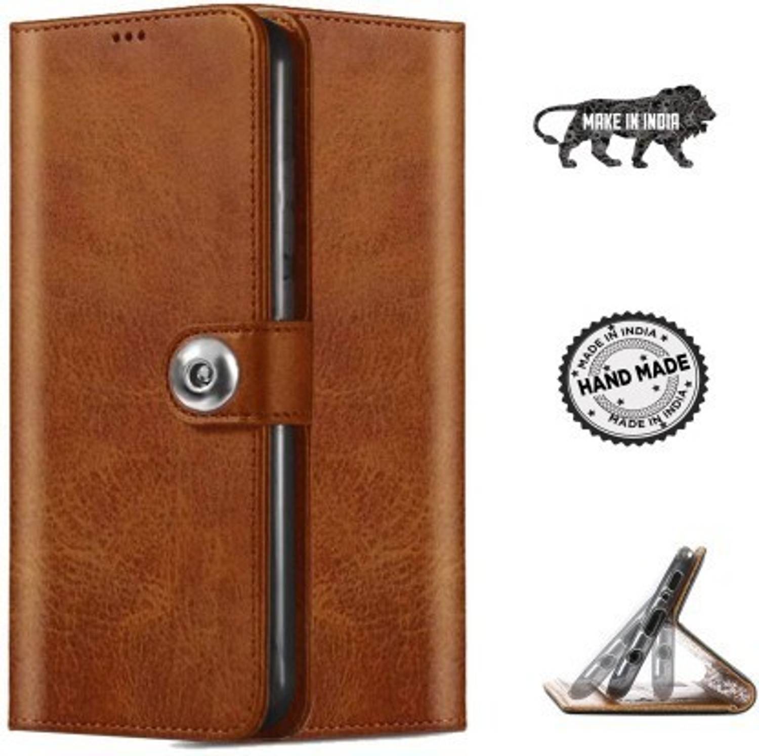 Aarov Flip Cover for Samsung Galaxy M52 5G Magnetic Closure Flip Case