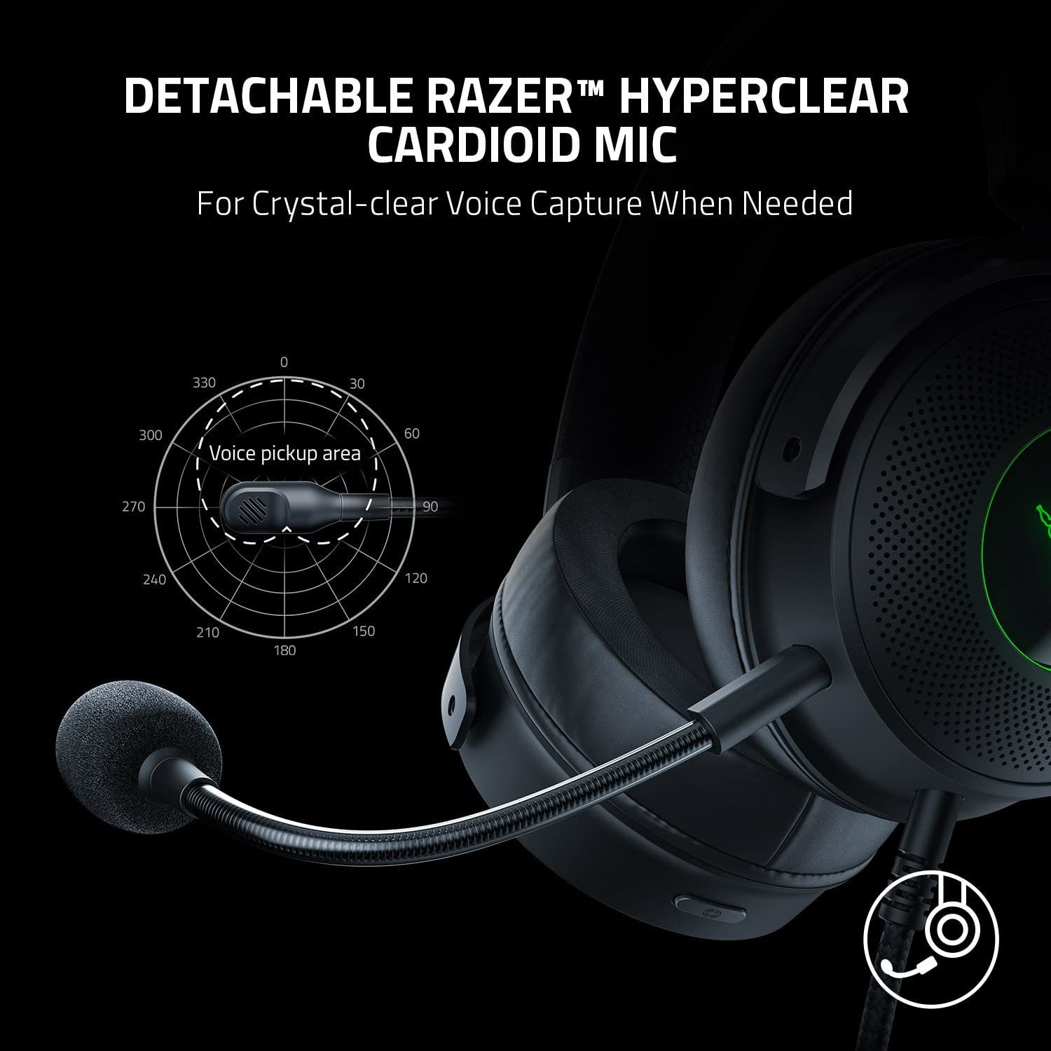 Image of Razer V3 HyprSense USB with Haptic Technology Wired Gaming