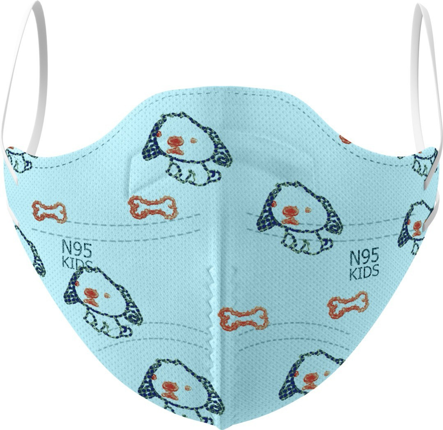 Image of KGKR 5 Layers Protraction of Anti Dust /Pollution and Bacteria, 95% Hard Filtration N95 kids mask Reusable, Washable, Water Resistant
