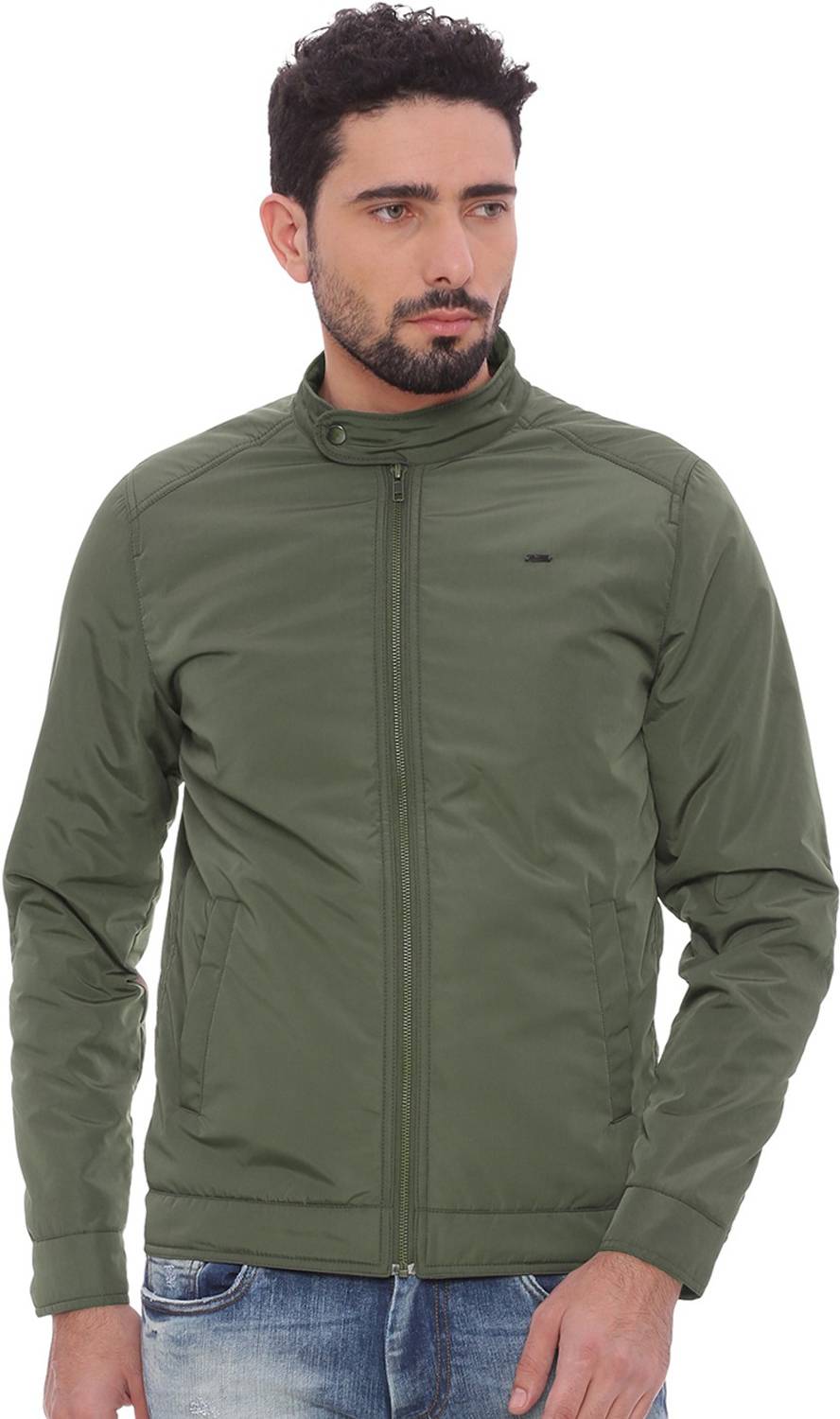 BASICS Full Sleeve Solid Men Jacket