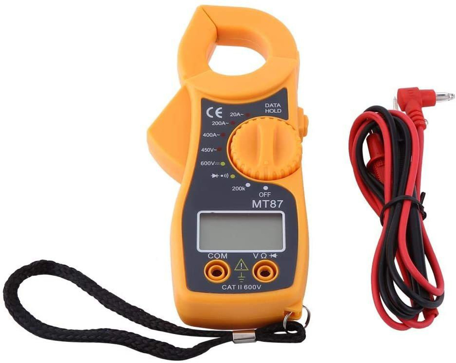 Image of SG Flash MT 87 Digital Clamp AC DC VoltmeterLCD Meter Digital Multi Tester Digital Multimeter