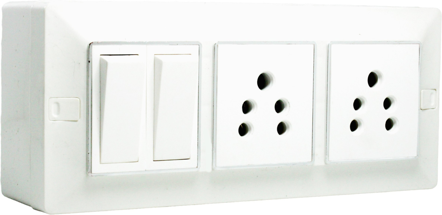 Image of JELECTRICALS Modular Extension Board 2 Socket Extension Boards