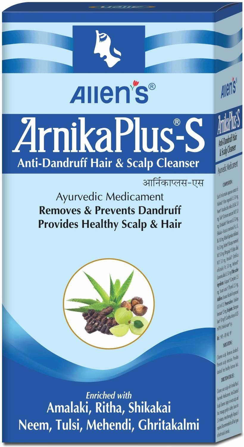 Allen's Arnikapluss-S For Anti Dandruff Hair And Scalp Cleanser