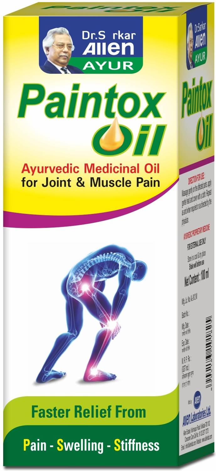 Allen's Paintox Oil For Joint And Muscles Pain