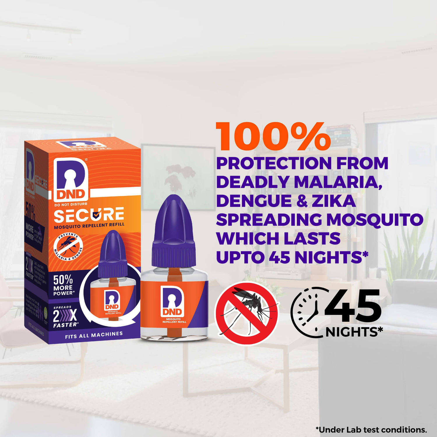 Image of DND Pack of 12 Mosquito Vaporiser Refill