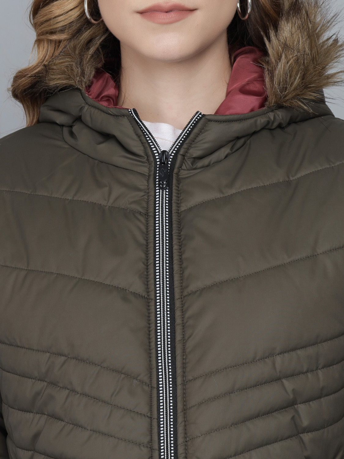 Image of KOTTY Full Sleeve Solid Women Jacket