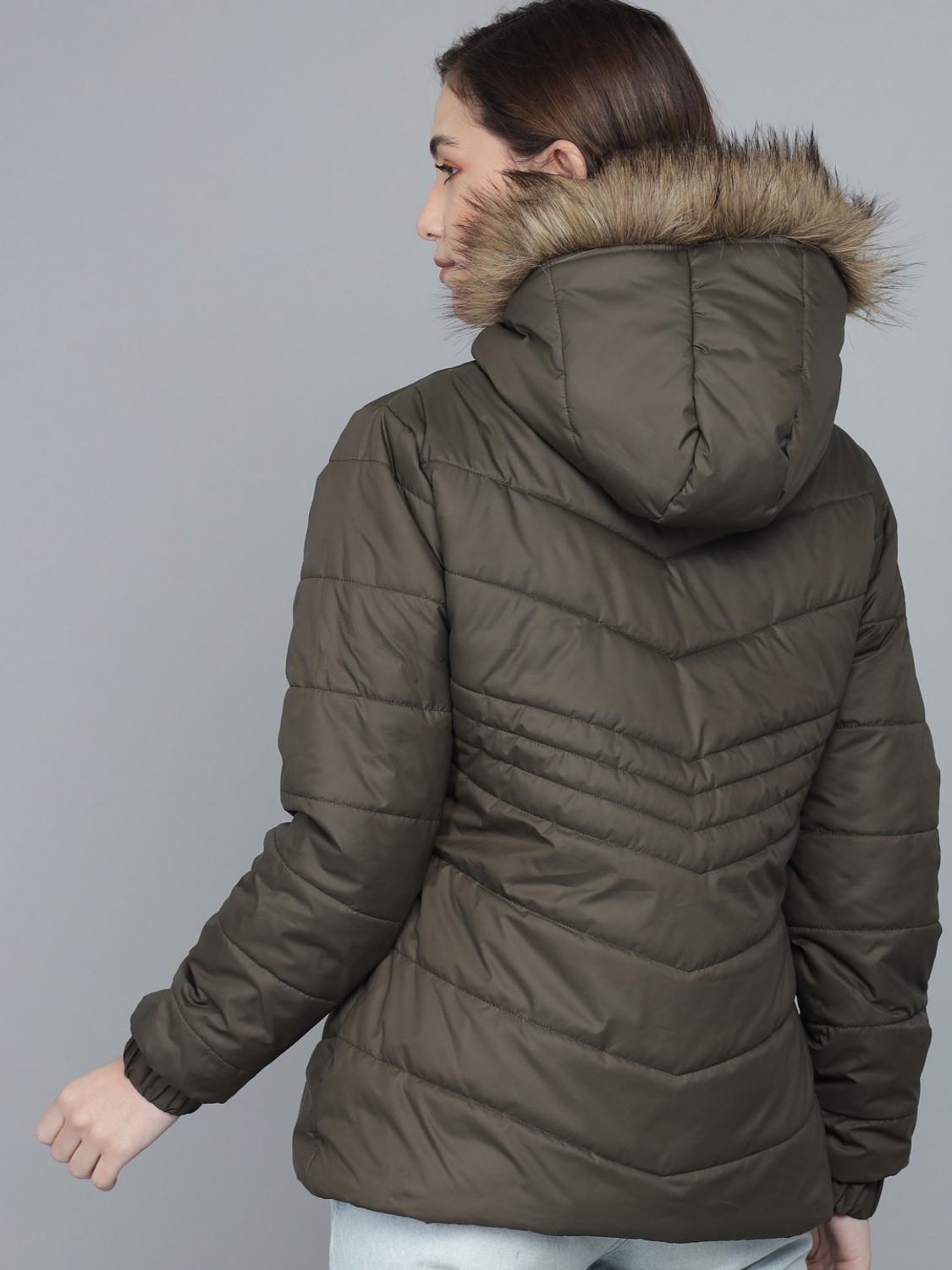 Image of KOTTY Full Sleeve Solid Women Jacket