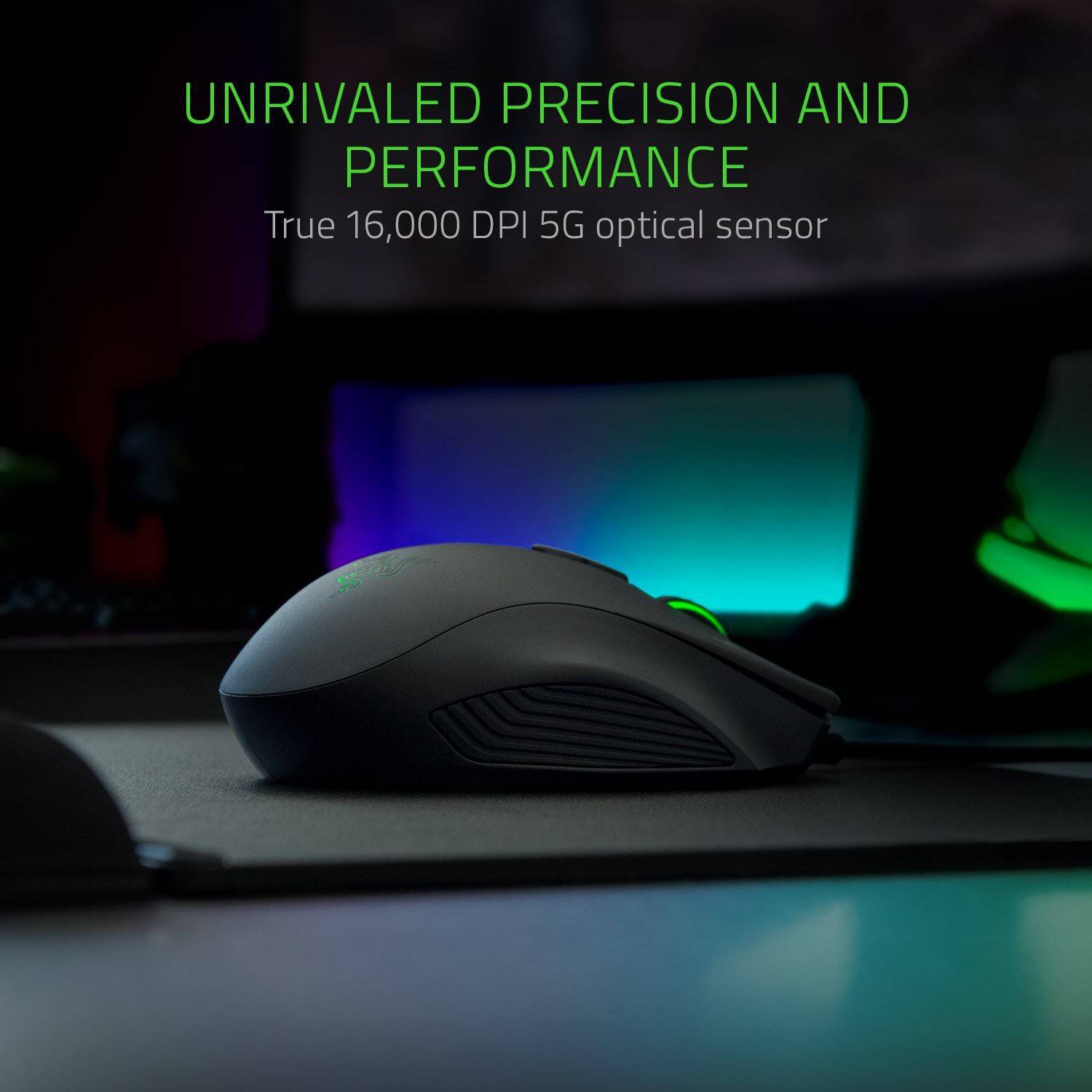 RAZER NAGA TRINITY MULTI COLOR WIRED MMO MOUSE RZ01-02410100-R3M1