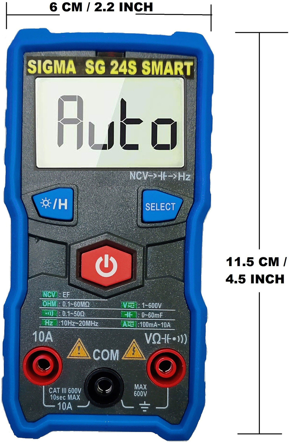 Image of SIGMA 24S SMART TRMS (Autorange) Digital Multimeter