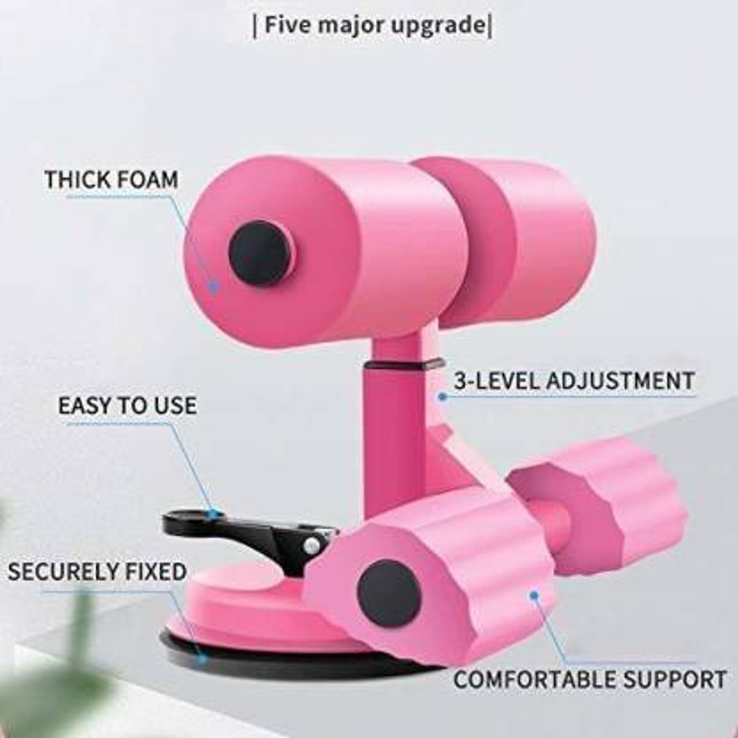 Image of skyunion Sit-ups and Push-ups Lose WITH Press Leg Support Ab Exerciser (Multicolor) Ab Exerciser