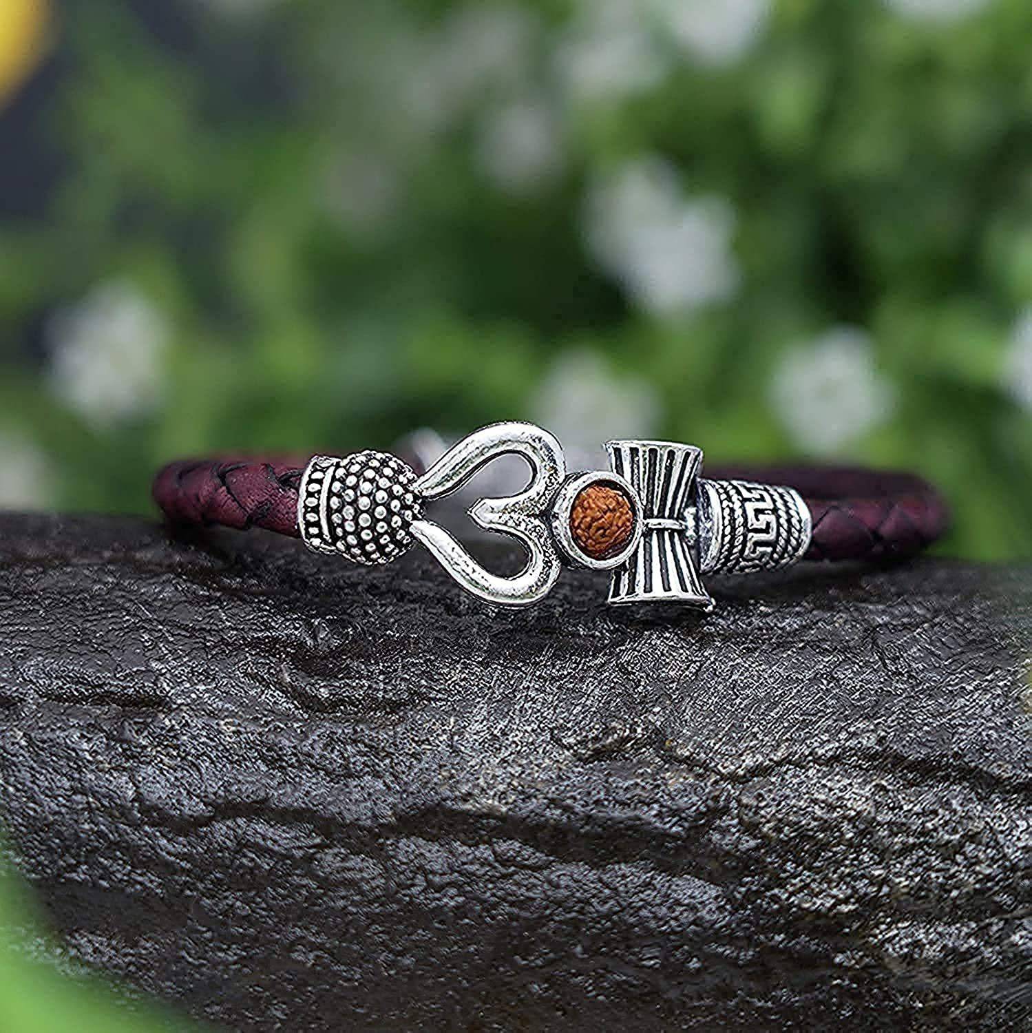 Alifhub Leather Kada
