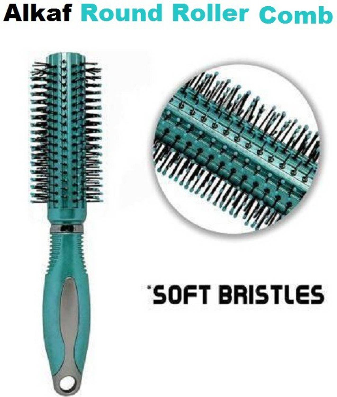 Alkaf Round Roller Comb Styling Hair Brush ( Pack of 1 )
