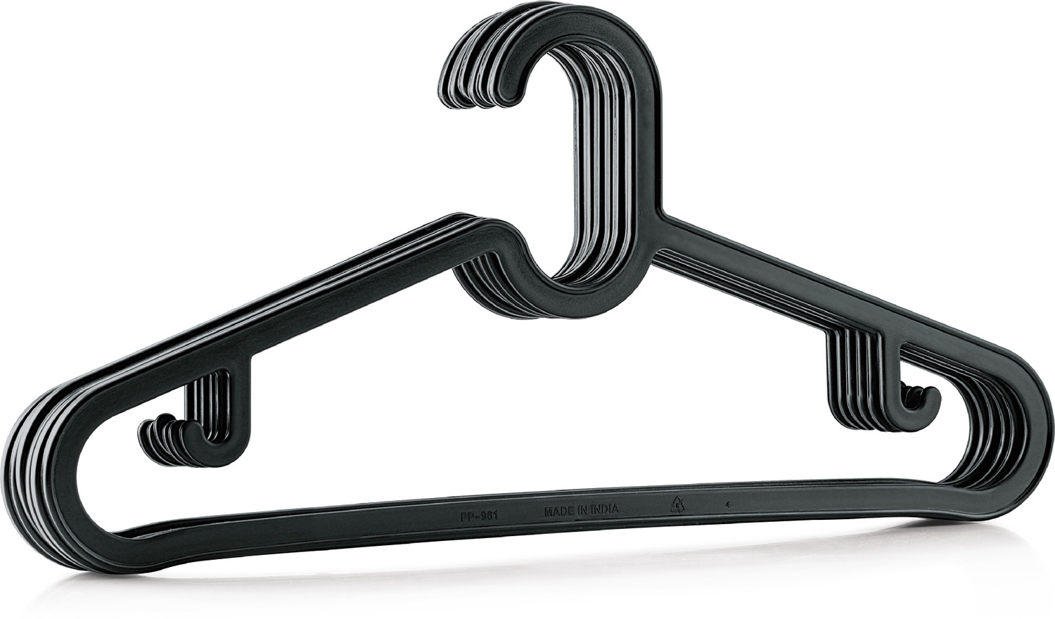 Image of MASTERCOOK Plastic Shirt Pack of 6 Hangers For Shirt