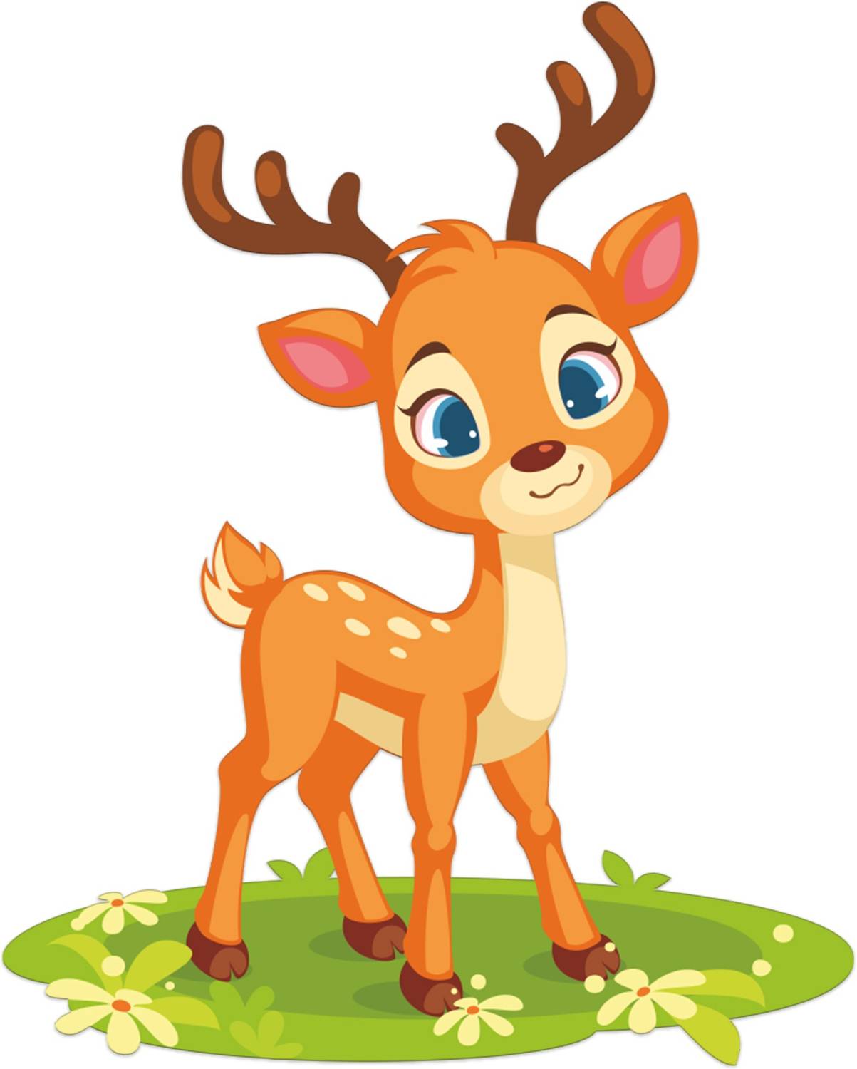 Artvibes Fridge Magnet Beautiful Deer Decorative Item for Refrigerator|Almirah(RM_7017) Fridge Magnet Pack of 1