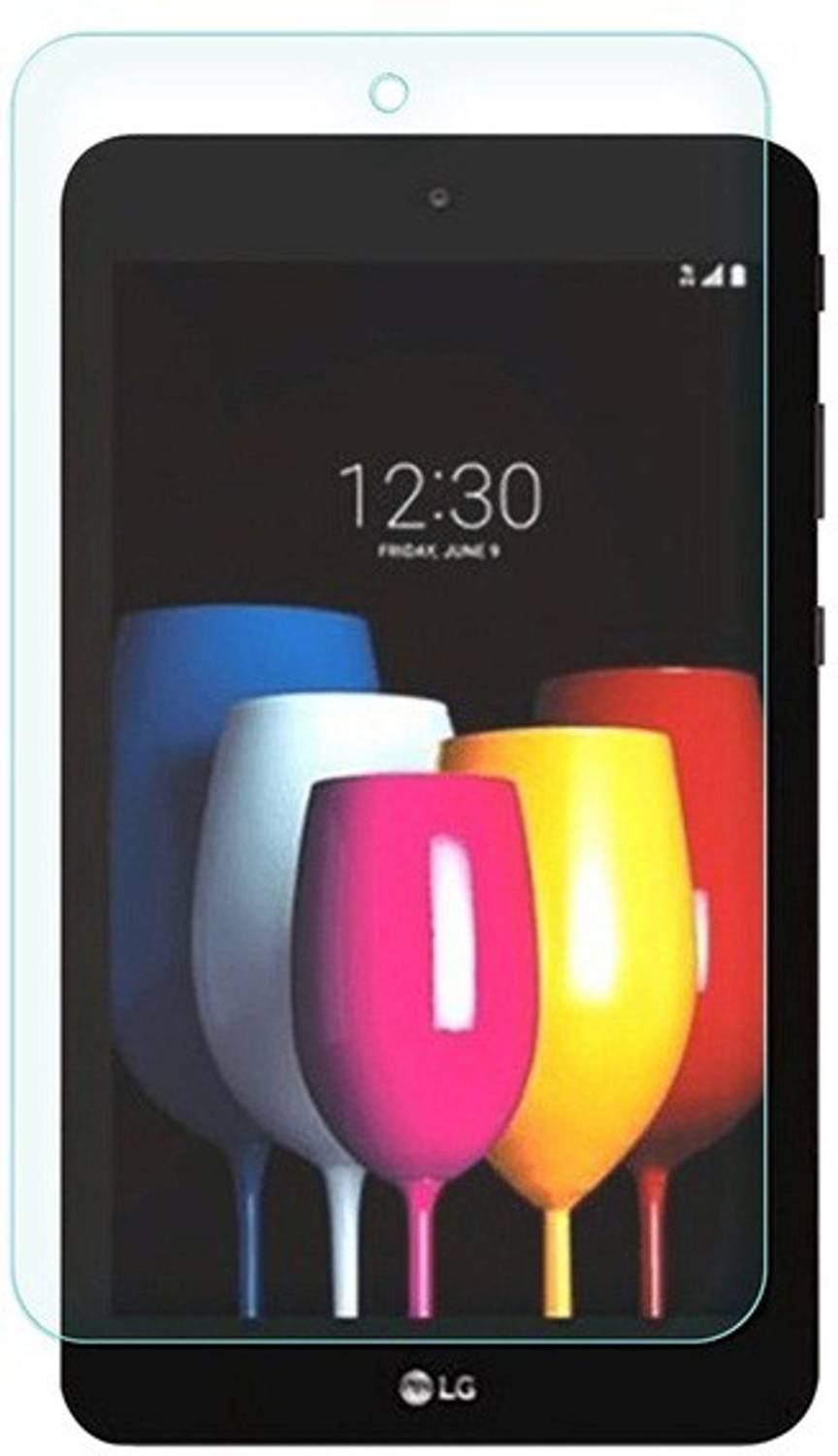 Wishguard Tempered Glass Guard for LG G Pad IV 8.0 FHD LTE [Ultra Clear HD Tempered Glass with Nano Technology]