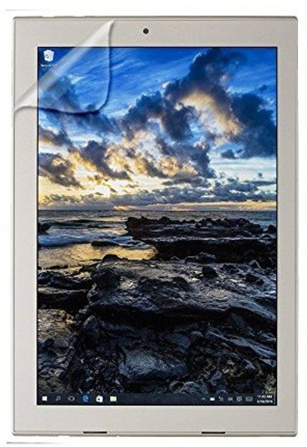 Wishguard Tempered Glass Guard for Toshiba DynaPad [Ultra Clear HD Tempered Glass with Nano Technology]