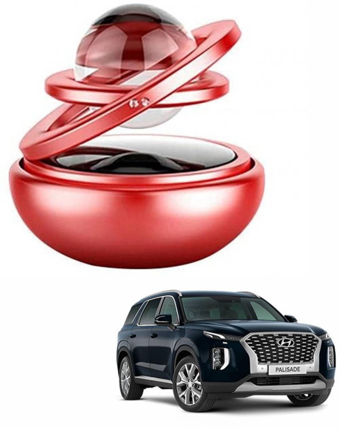 ASRYD LEMON Car Freshener Diffuser RED KANCHA MATEL SOLAR 46
