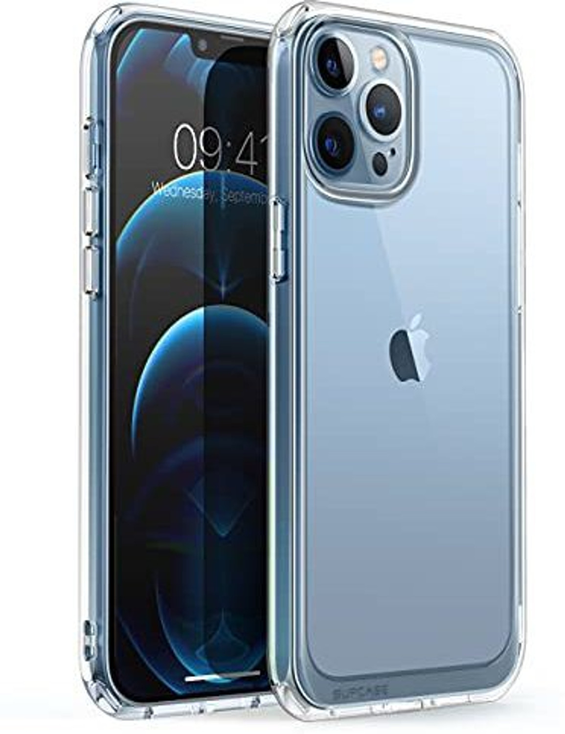 Image of Supcase Front & Back Case for Apple iPhone 13 Pro 6.1 inch, Slim and Sleek Case, Premium Hybrid Protective Clear Case