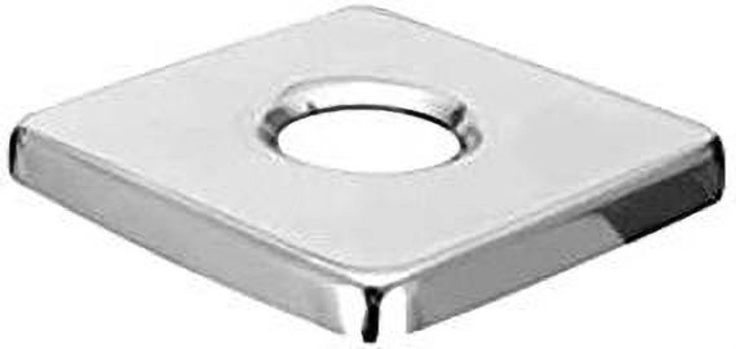 Caisson Stainless Steel Square Wall Flange for Kitchen Taps/Bathroom Taps ( Set of 1 ) Flange Faucet