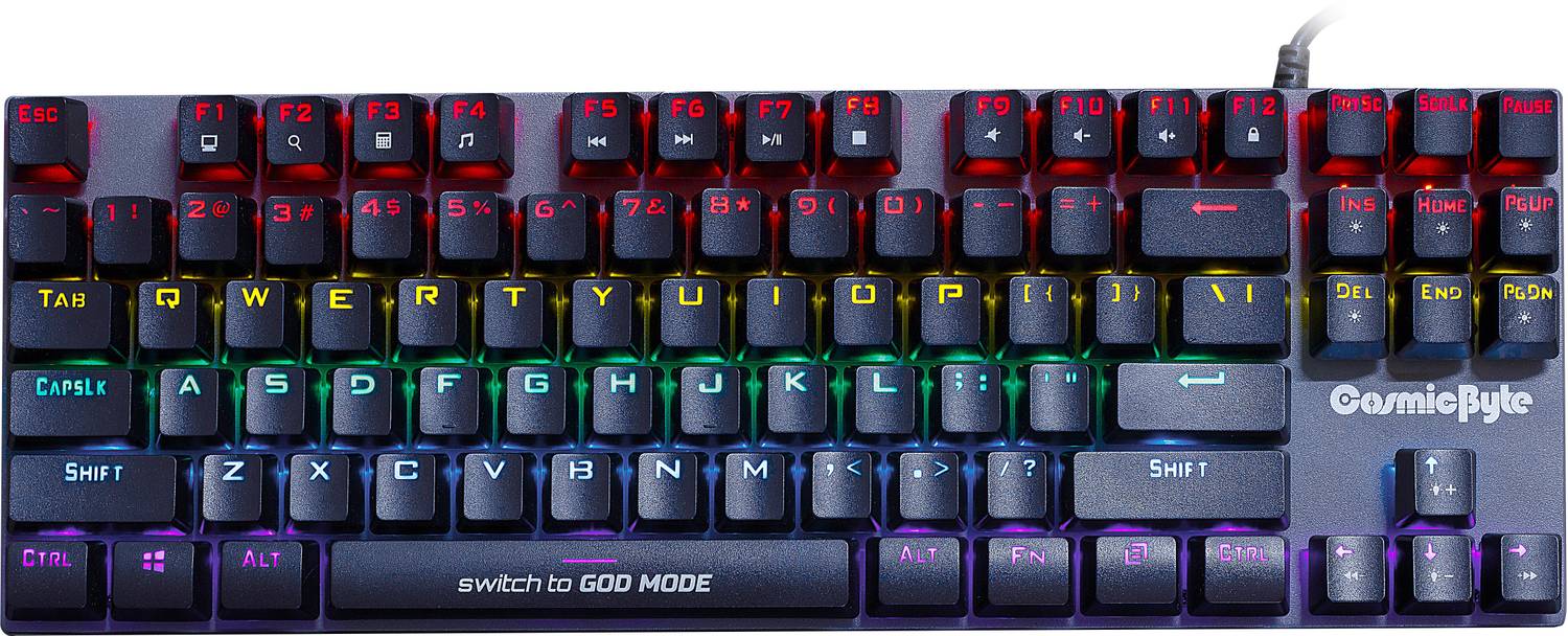 Cosmic Byte CB-GK-25 Pandora TKL Mechanical Keyboard (Blue Switches)