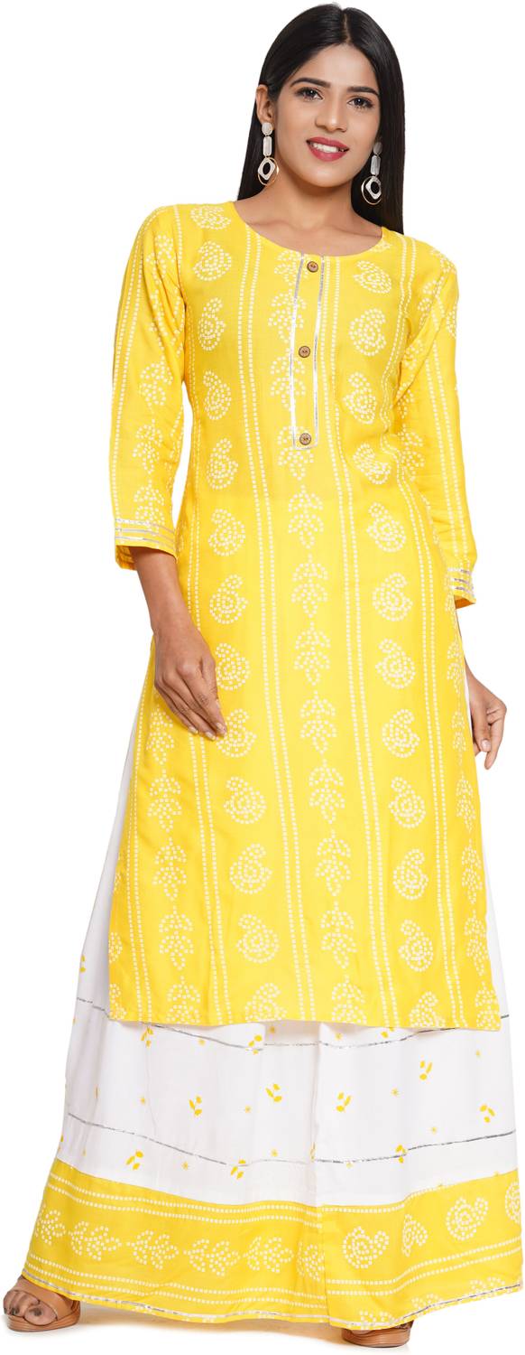 Shri Krishna Saree Center Women Embellished Viscose Rayon Straigh