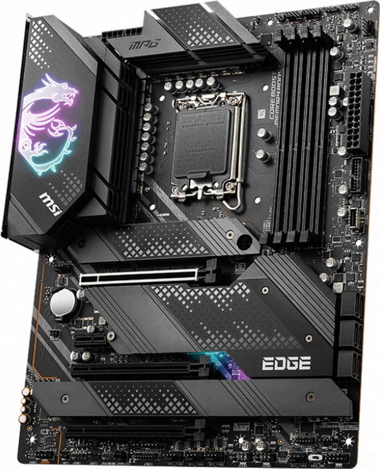 MSI MPG Z690 EDGE WIFI DDR4 INTEL CPU onboardSocket ATX Intel Z590