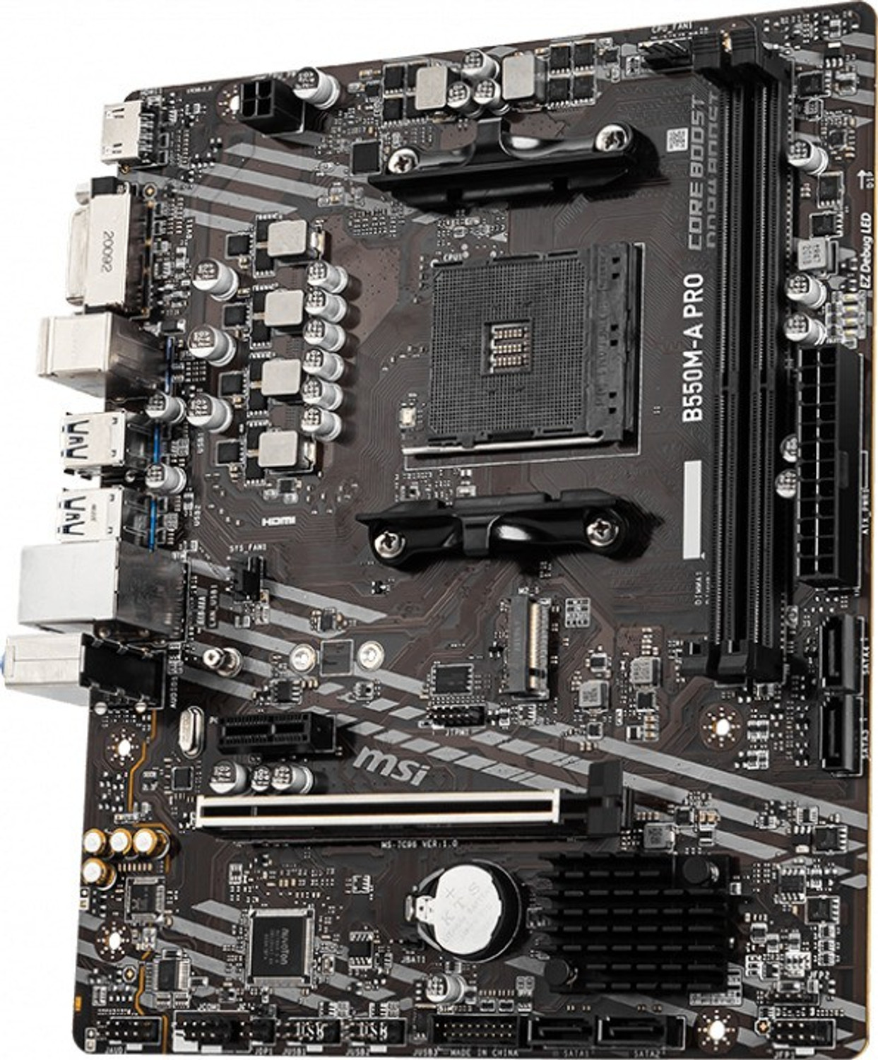 Image of MSI B550M-A PRO AM4Socket Mini-ATX AMD B550 Chipset DDR4 Motherboard for Desktop
