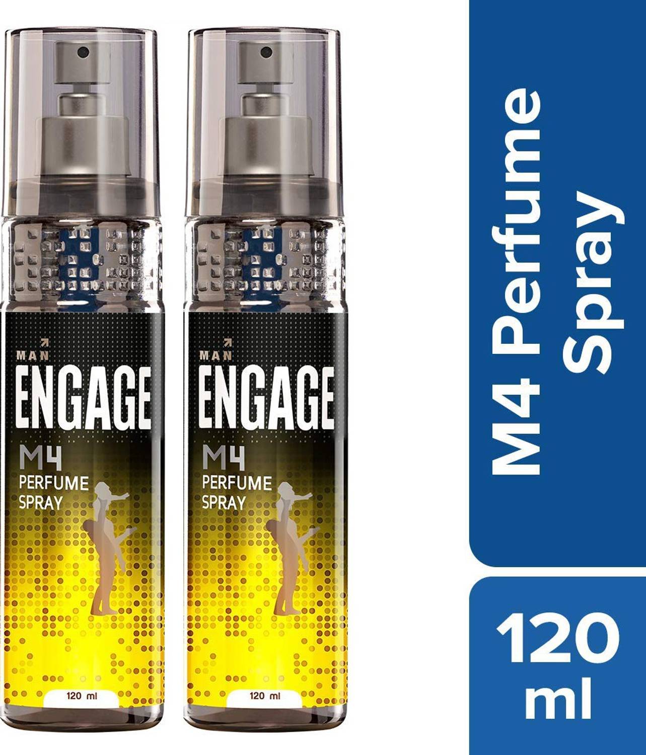 Engage Man M4 Perfume Spray 2X120ml Pack of 2 · 120 ml (240 ml total) - Image 1