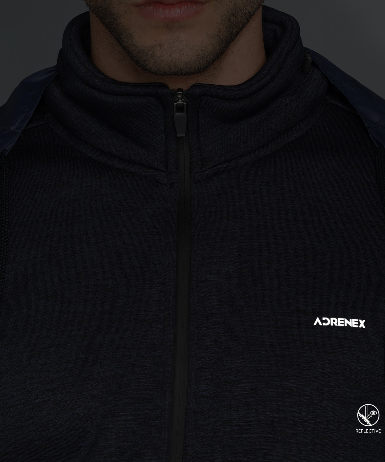 Image of Adrenex Men Solid Casual Jacket