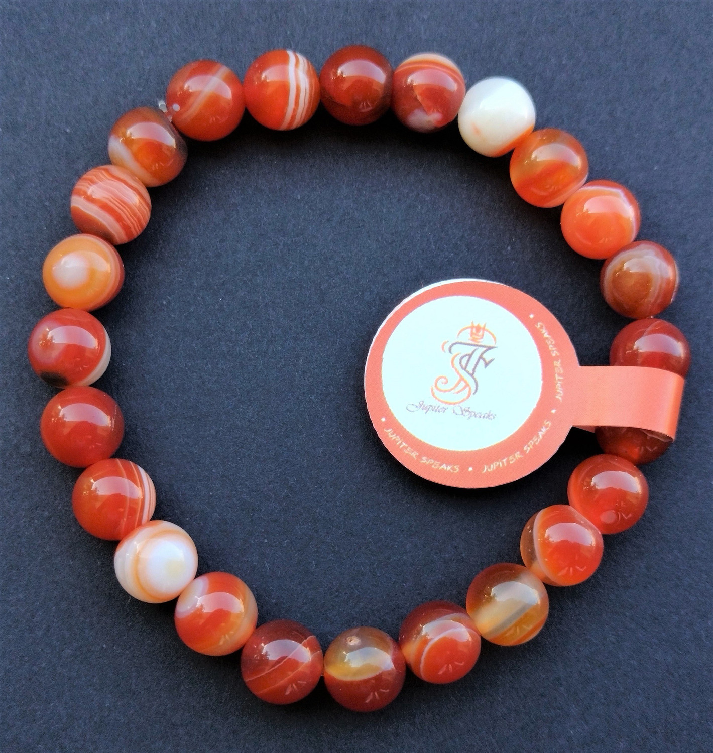 Image of jupiter speaks Stone Beads Bracelet