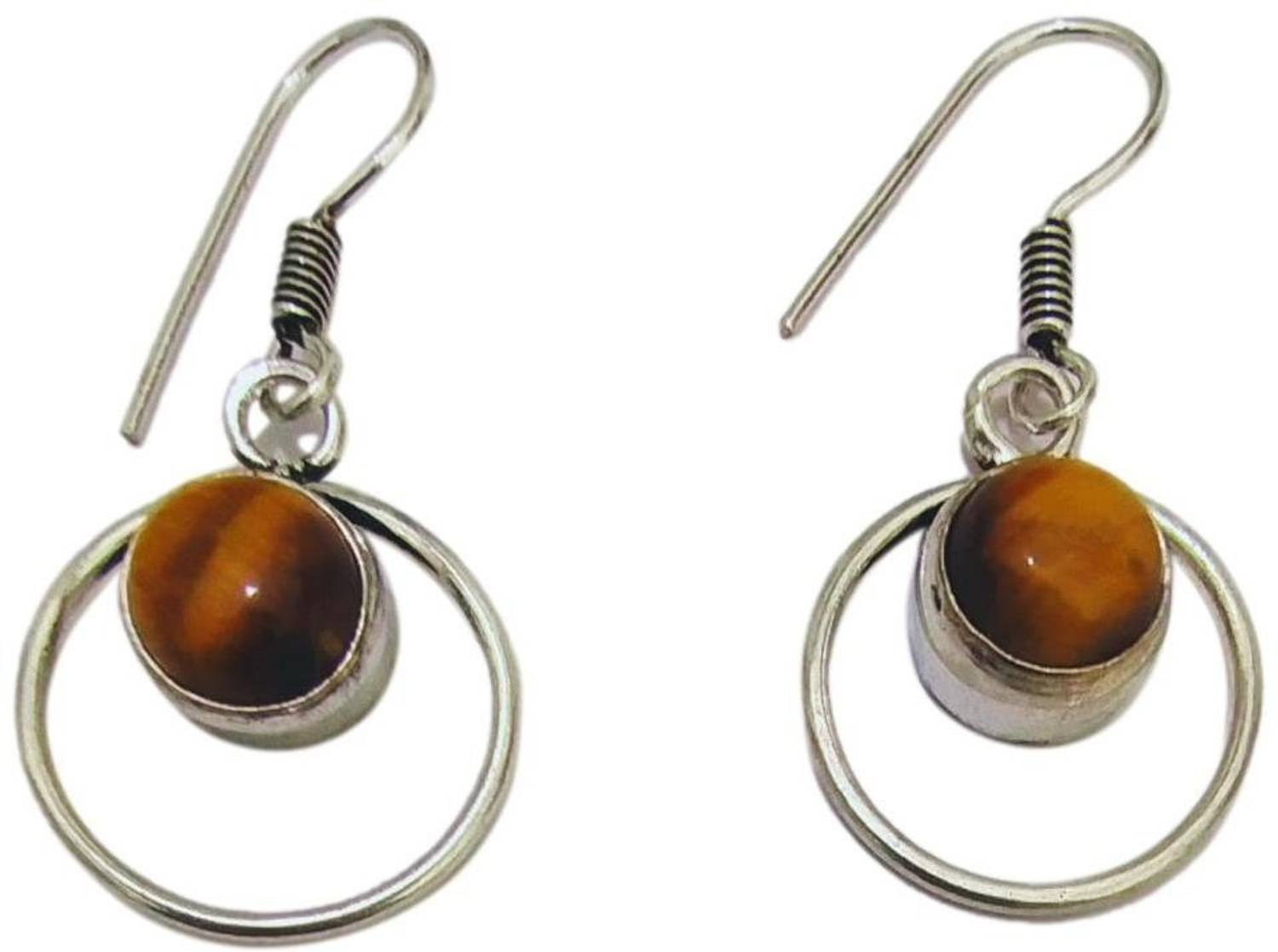 athizay Caramel Dangle Earring for office use small earring set bead jewellery for daily fashion Beads Stone, Metal Drops & Danglers, Earring Set