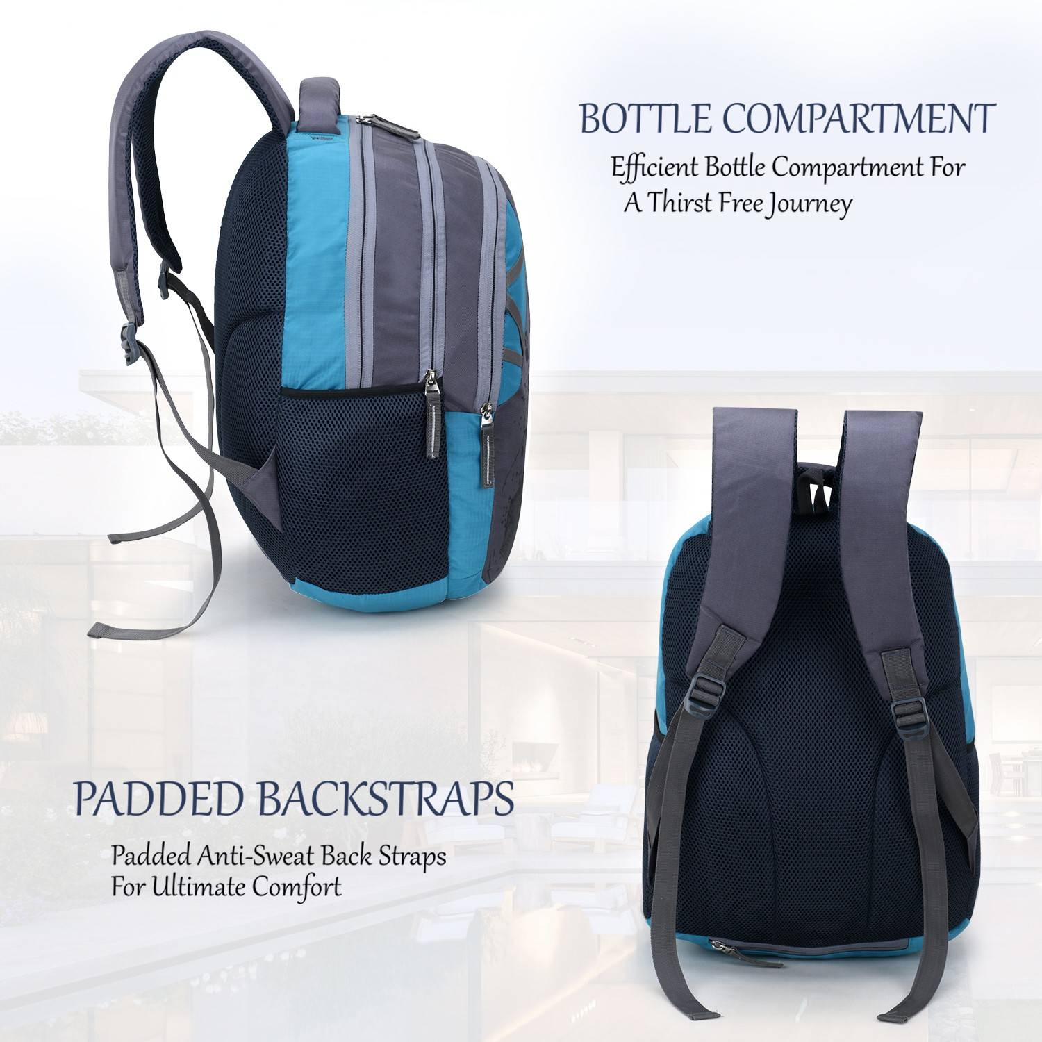 NorthZone Green 30L Laptop Backpack - Image 3