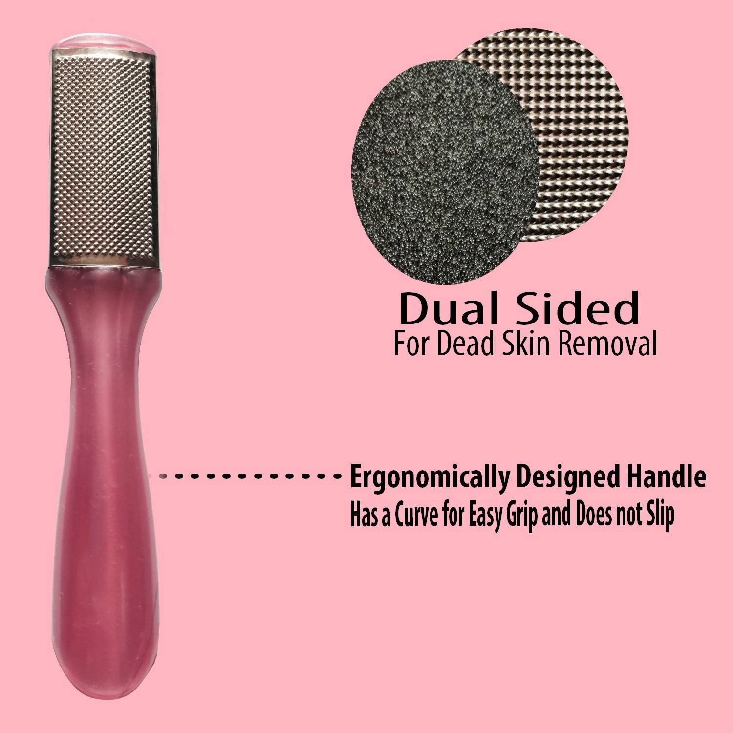 Arsh Variety Store Foot Care Dead Skin Remover Scrubber Filer Cleaner for Man and Women Dual Sided