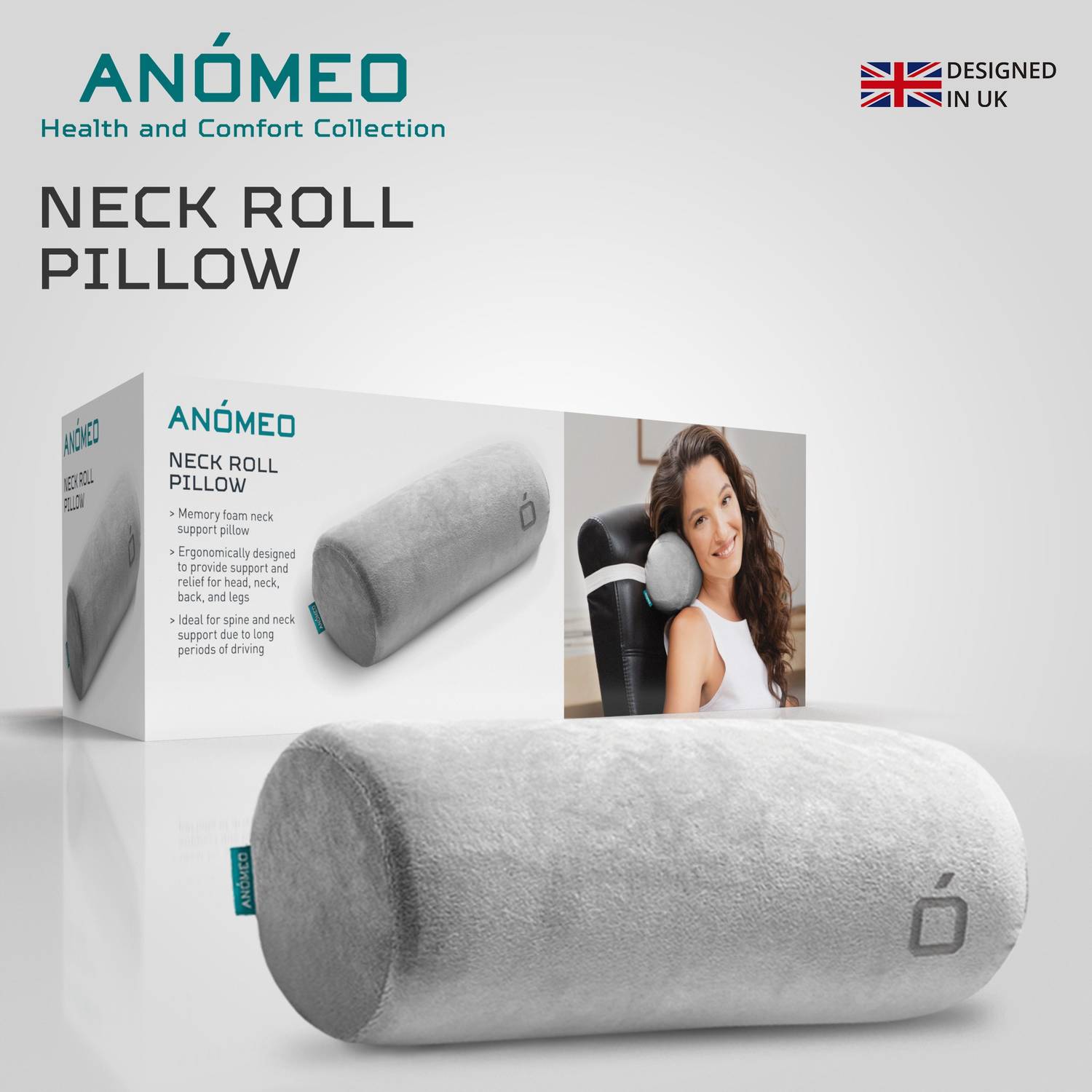 Anomeo Tube Back Supporter Neck Pillow