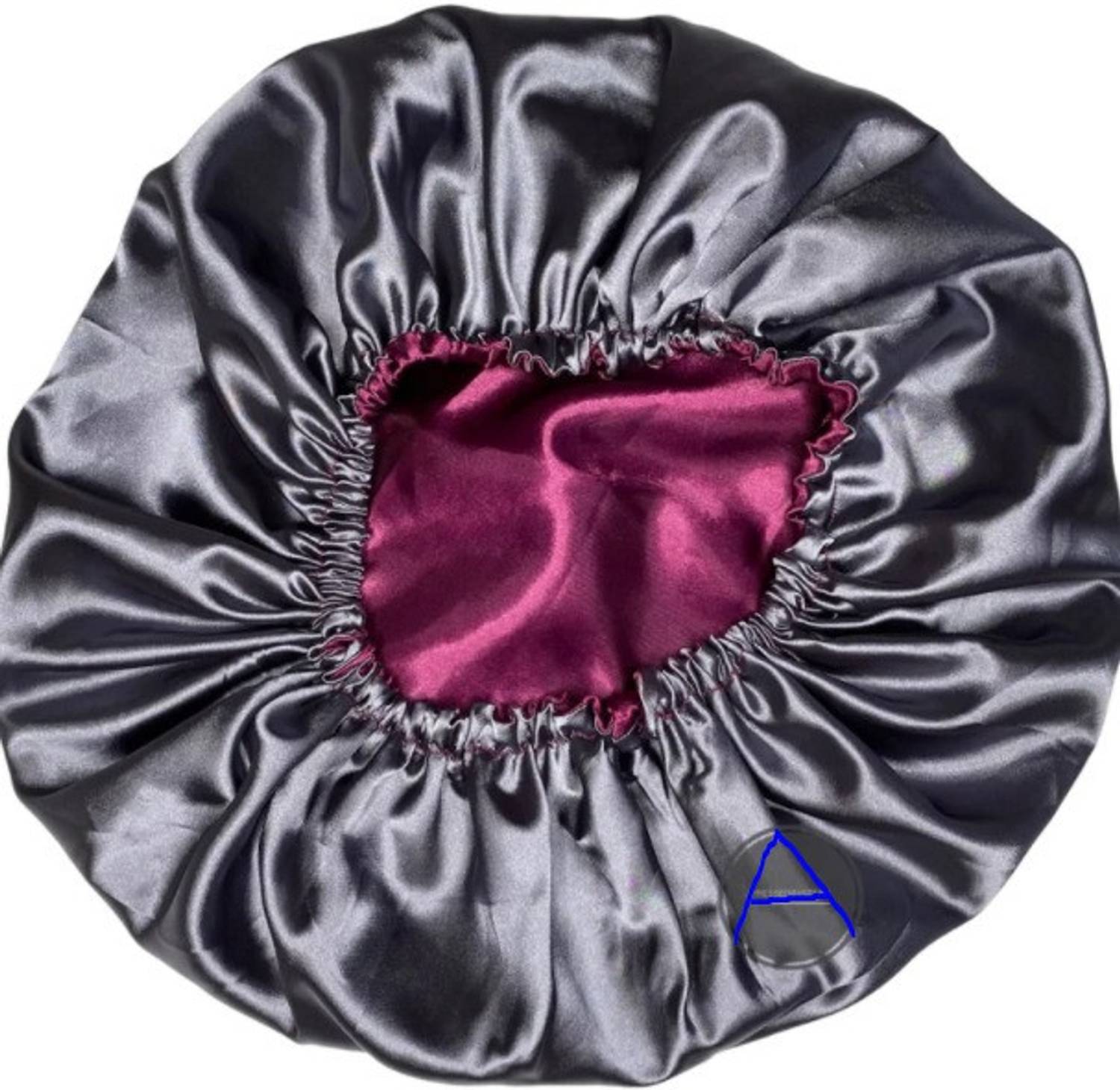 AGASTI Handmade Fully Reversible Luxuries Pure Satin Hair Bonnet satin sleep cap