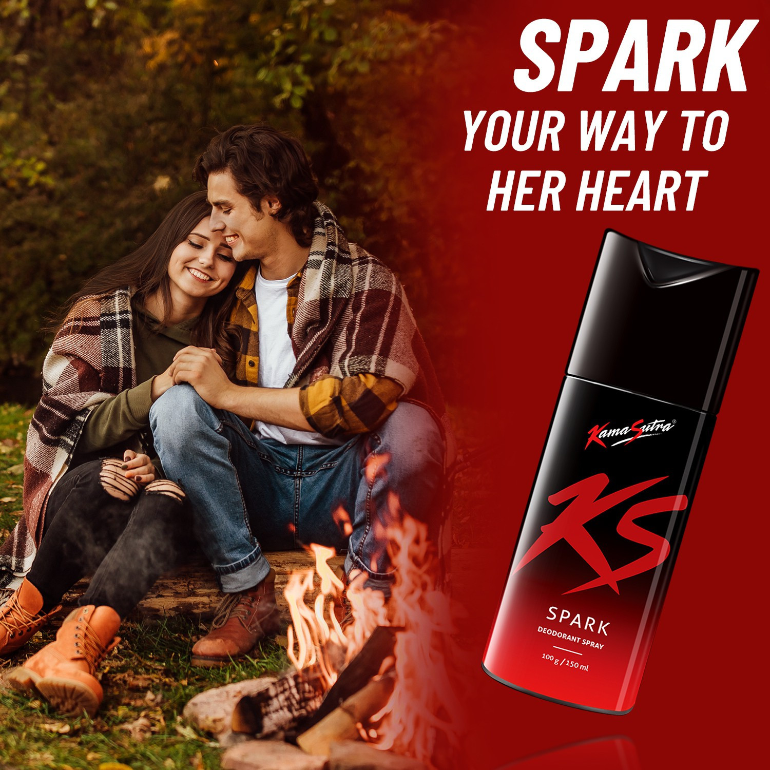 Image of KS SPARK Deodorant Spray - For Men & Women