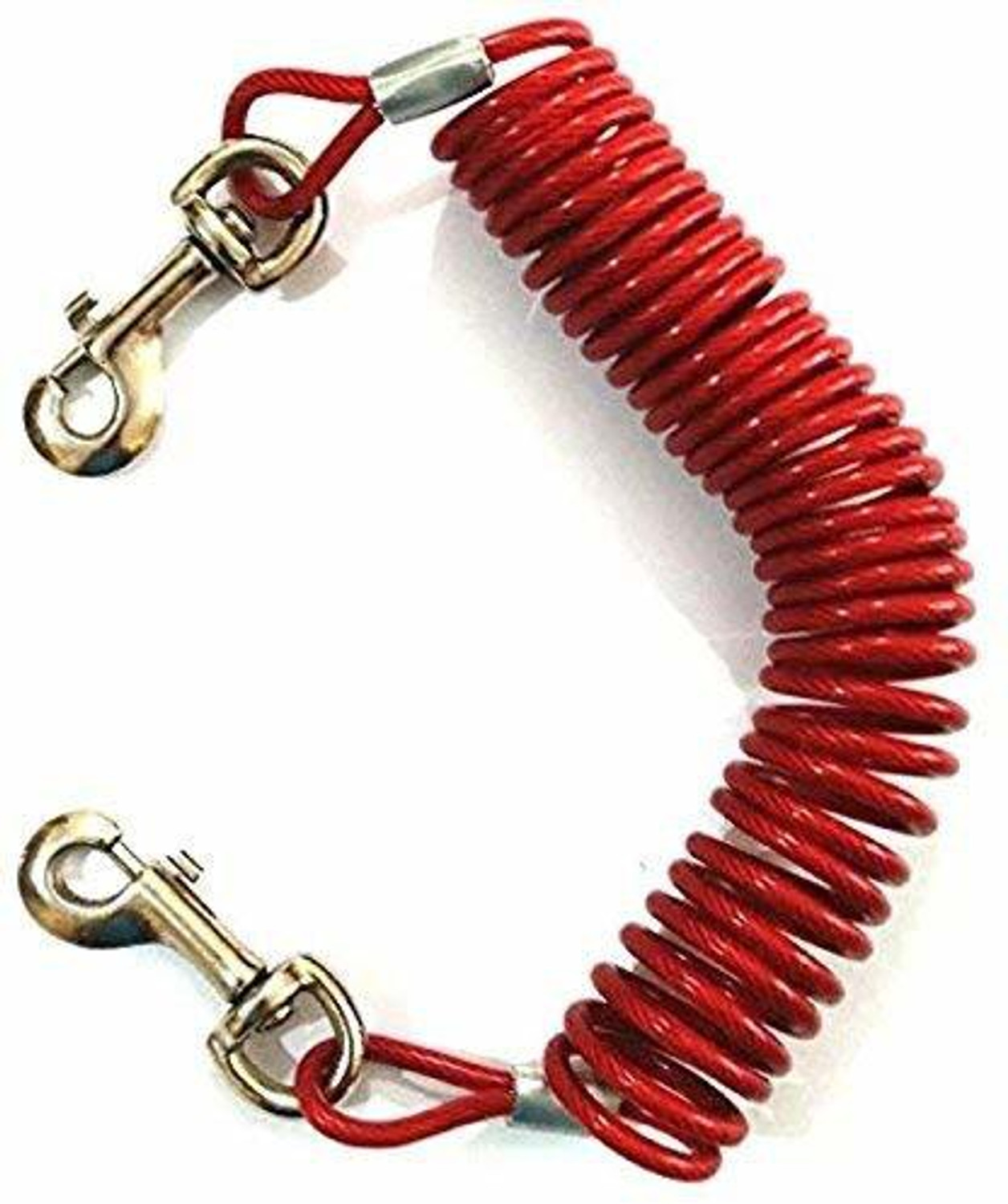 Image of Woofy Tie Out 12 Feet Long Cable Dog Leash Dog Trainning Leash 18 cm Dog Chain Leash