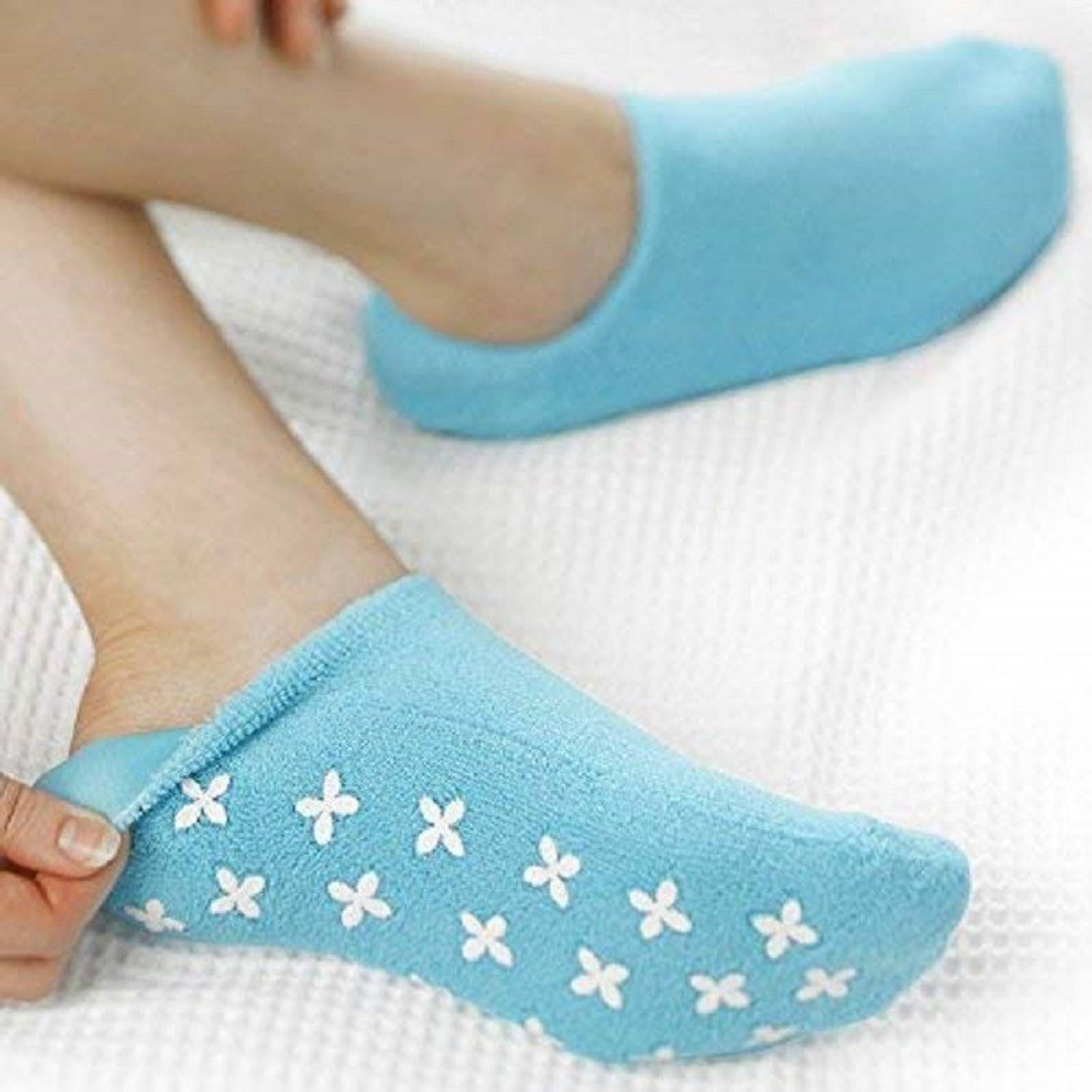 ActrovaX XII®-57-JM-Soft Moisturizing Gel Socks Heel Support