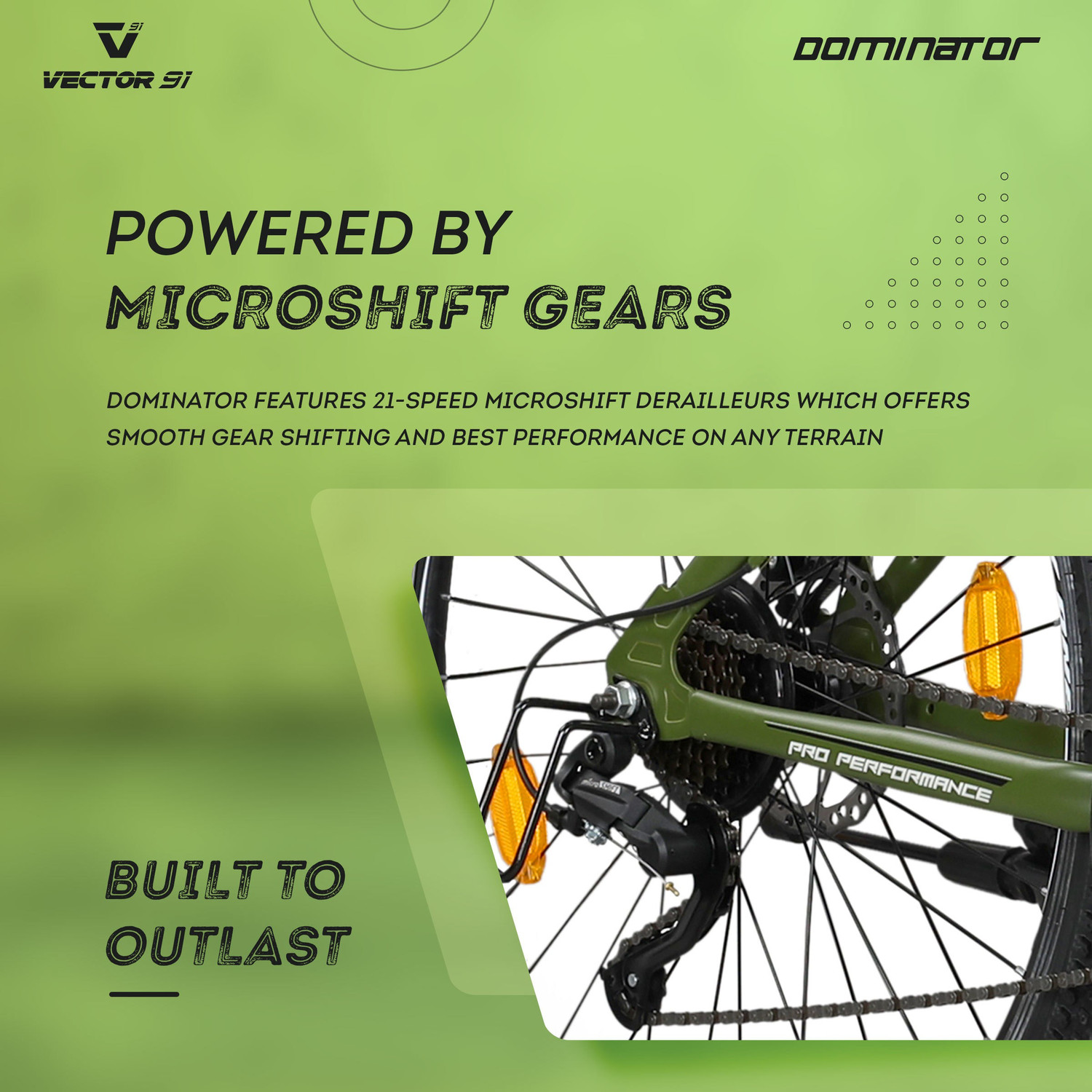 Image of Vector 91 Dominator 27.5 T (inch) Mountain Cycle