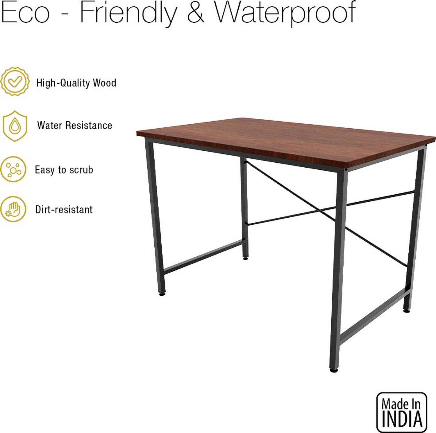 furlay Engineered Wood Study Table - Image 5